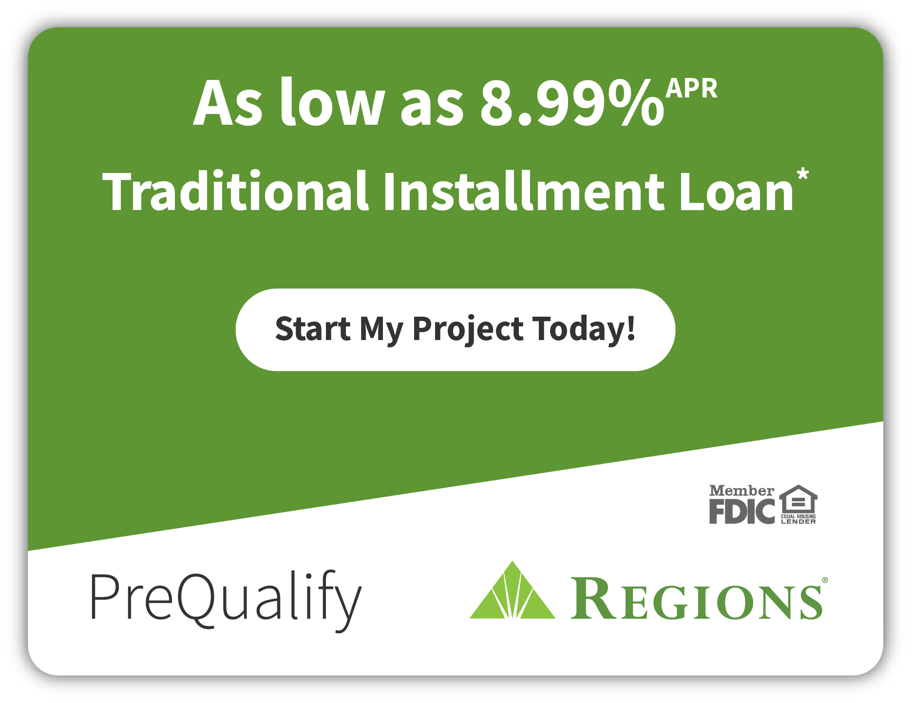 Traditional installment loan option